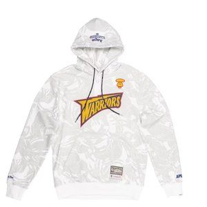 Aape x Mitchell & Ness Golden State Warriors Hoodie